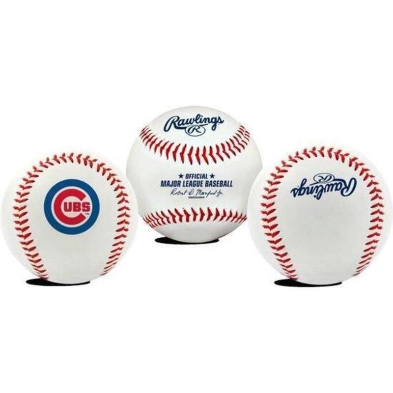 Baseball - Logo original de l'équipe MLB - Chicago Cubs - 9 pouces