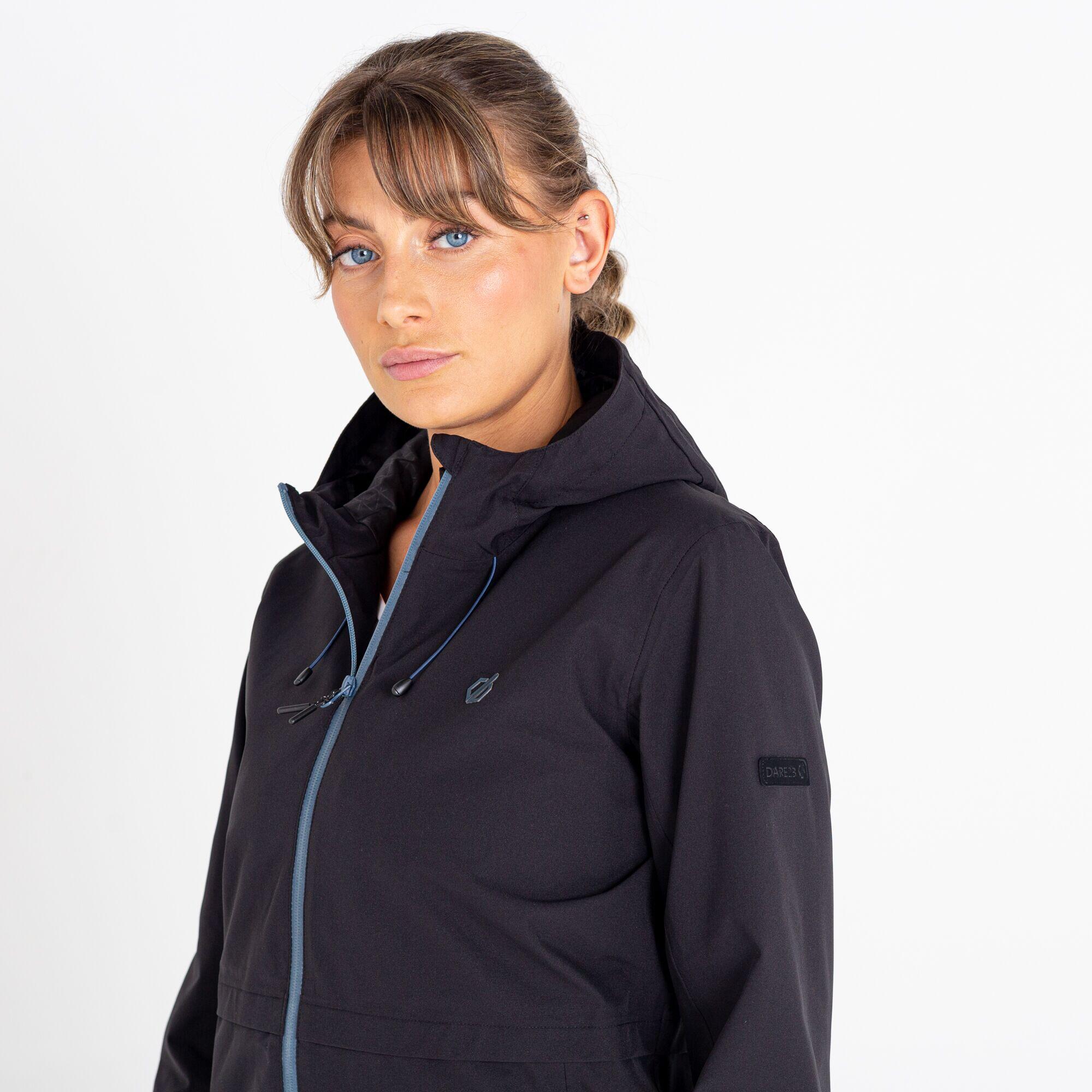 Womens/Ladies Switch Up Recycled Waterproof Jacket (Black) 4/5