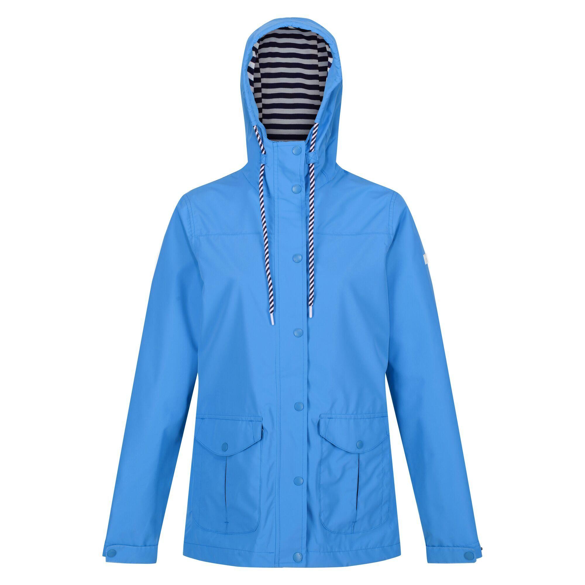 REGATTA Womens/Ladies Bayarma Lightweight Waterproof Jacket (Sonic Blue)