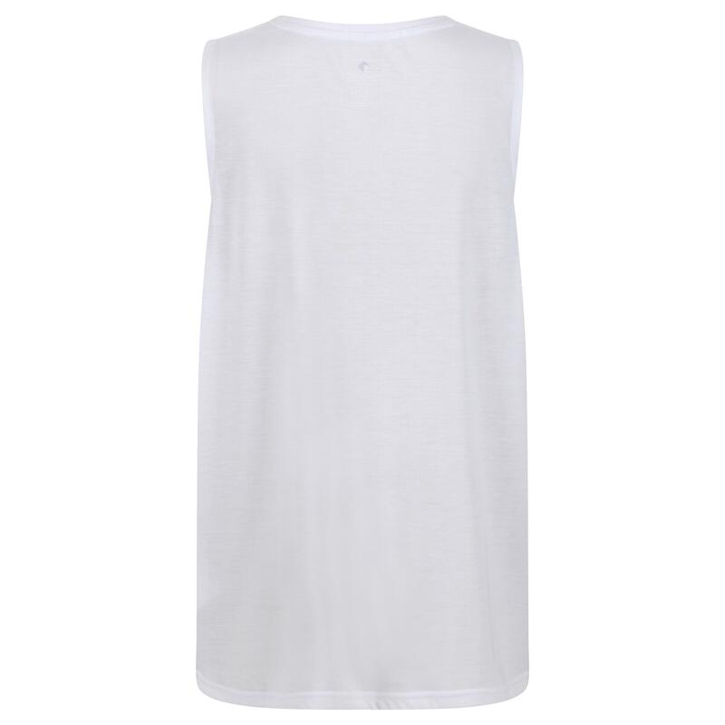 Camisola de Cavas Motivo Freedale Mulher Branco