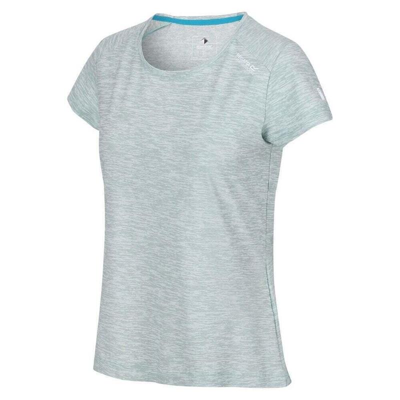 Dames Limonite V Tshirt (Turquoise)