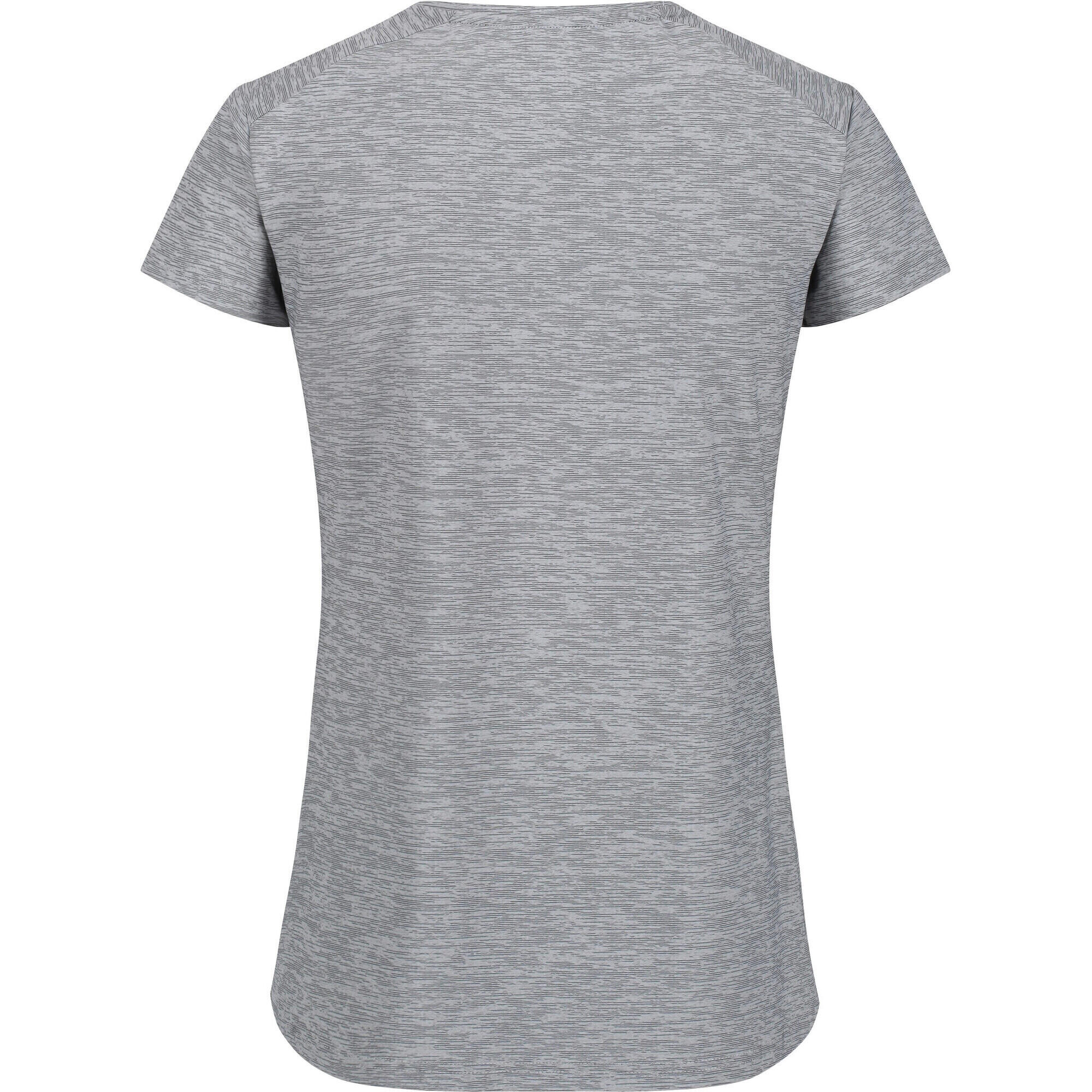 Womens/Ladies Limonite V TShirt (Cyberspace Grey) 2/5