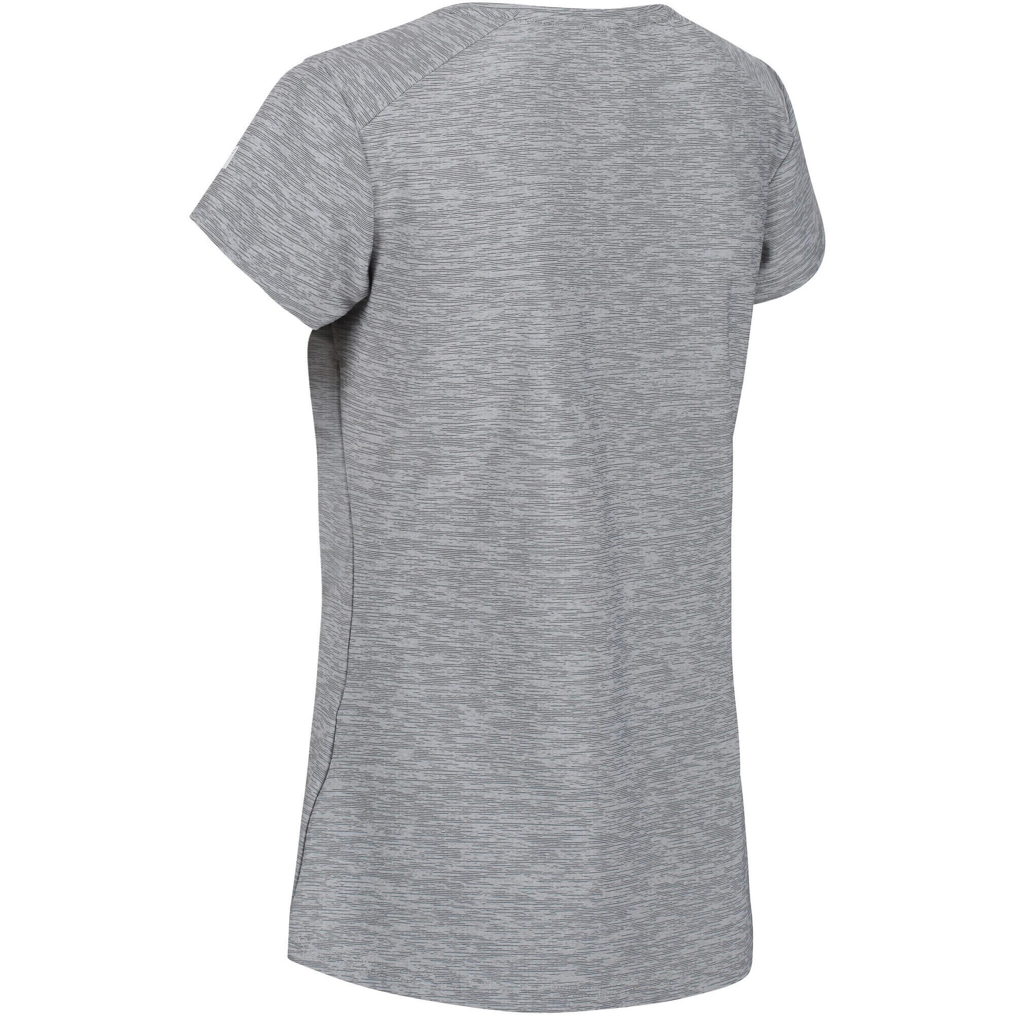 Womens/Ladies Limonite V TShirt (Cyberspace Grey) 3/5