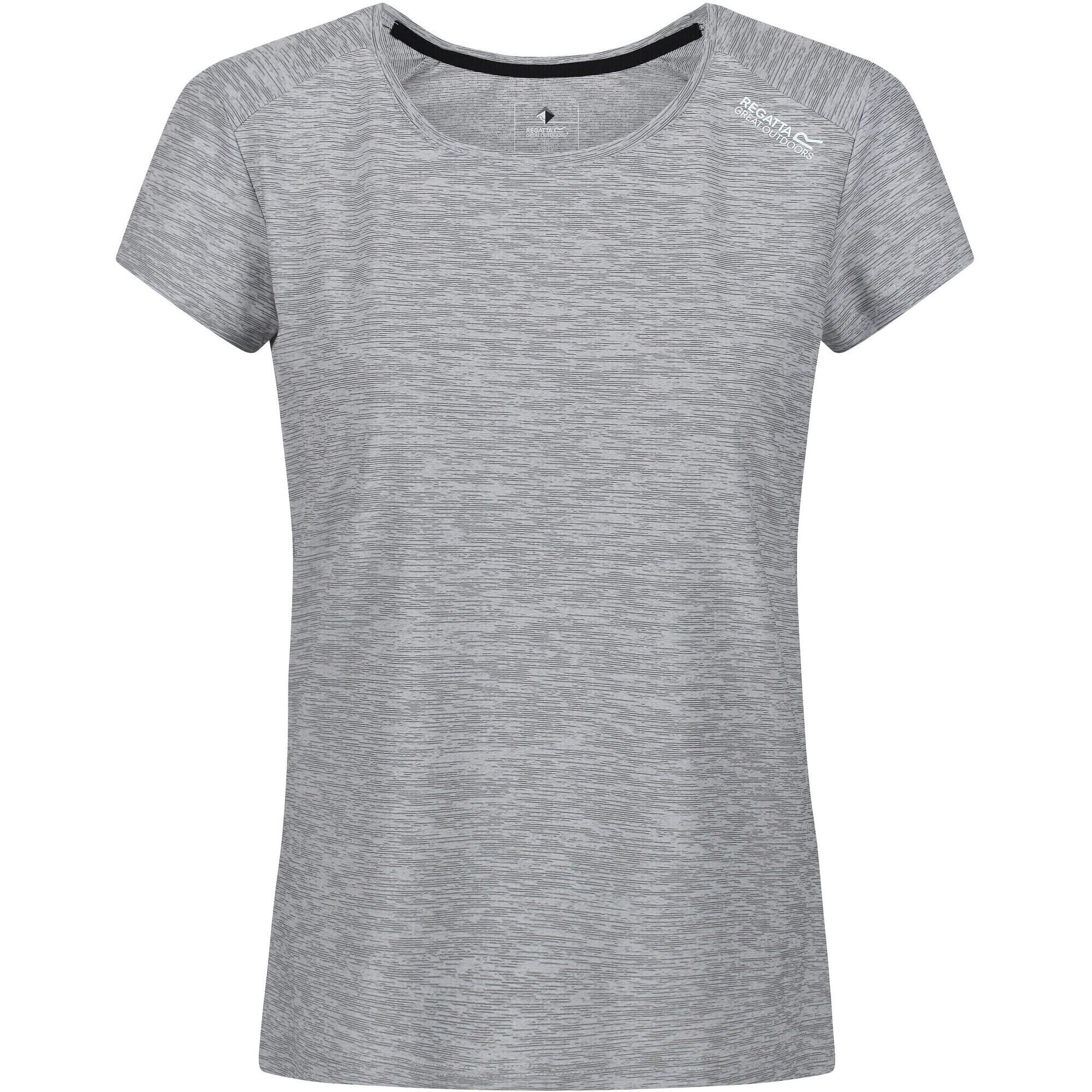 Womens/Ladies Limonite V TShirt (Cyberspace Grey) 1/5