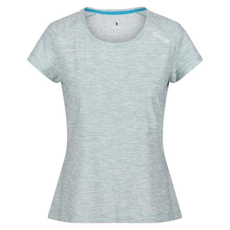 Dames Limonite V Tshirt (Turquoise)