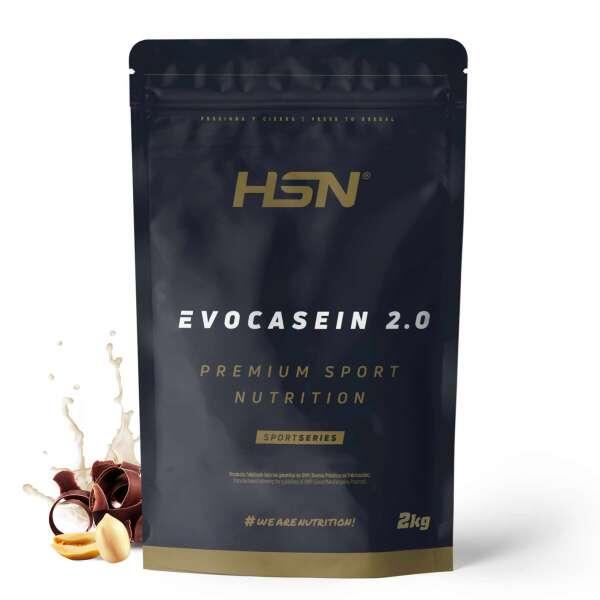 Evocasein 2.0 (caseína micelar + digezyme) 2kg chocolate y cacahuete HSN