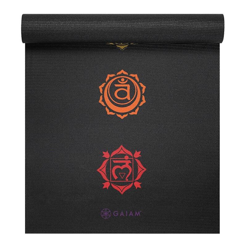 Mata do Jogi Gaiam Black Chakra Premium 6 mm