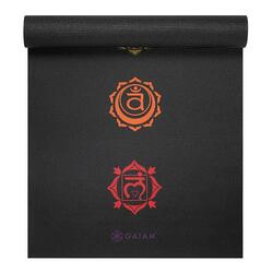 Tapis de Yoga - 6mm - Chakra Noir