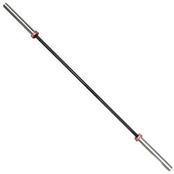 Barre musculation "Barbell" en aluminium 220cm Ø 50mm + 2 stop disques