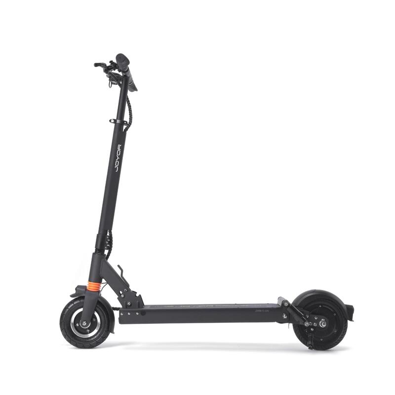 Joyor F3 zwarte elektrische scooter voor volwassenen + Helm en voortas