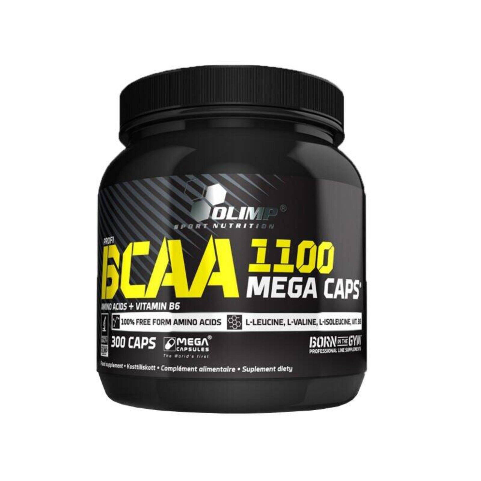 BCAA 1100 Mega Caps OLIMP 300 kaps