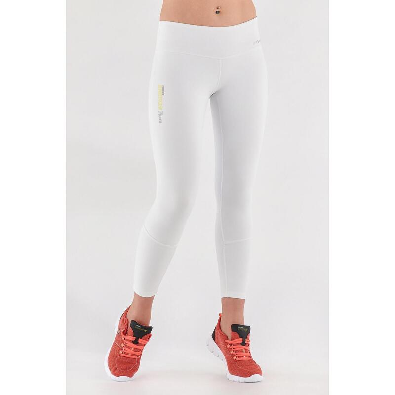 Leggings Freddy Energy Pants® 7/8 tessuto traspirante bianco