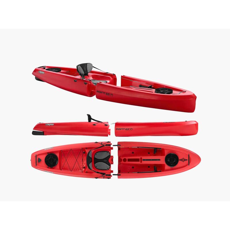 Kayak sit-on-top modulable - Adulte - MOJITOSOLO