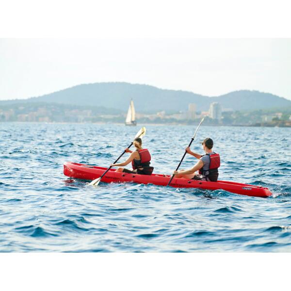 Kayak da pesca biposto sit-on-top - Adulto - MOJITOANG