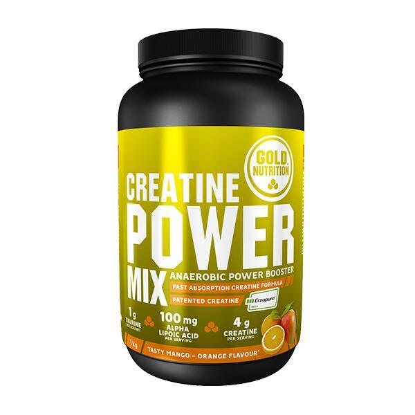 AUMENTO DE FORÇA CREATINE POWER MIX LARANJA/MANGO - 1 KG