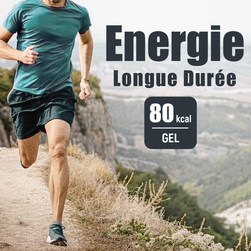 Gel énergétique endurance Energix - Assortiment - 10x30g