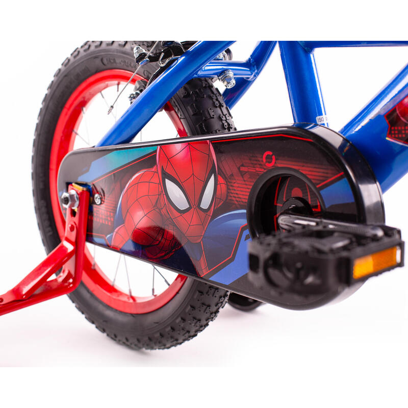 Vélo Garçon Huffy Marvel Spiderman 14 pouces 4-6 ans + Stabilisateurs