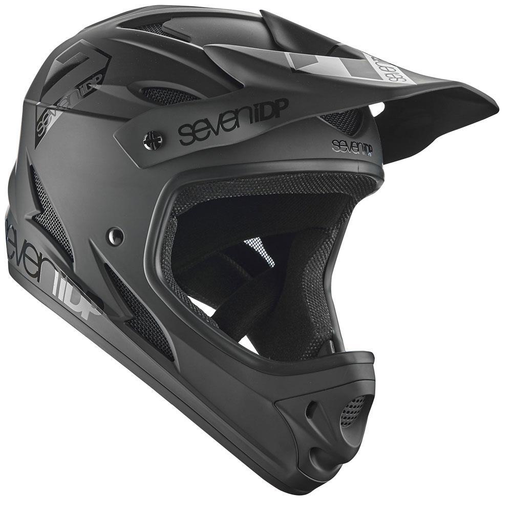 7iDP M1 Full Face Helmet Black 2/5