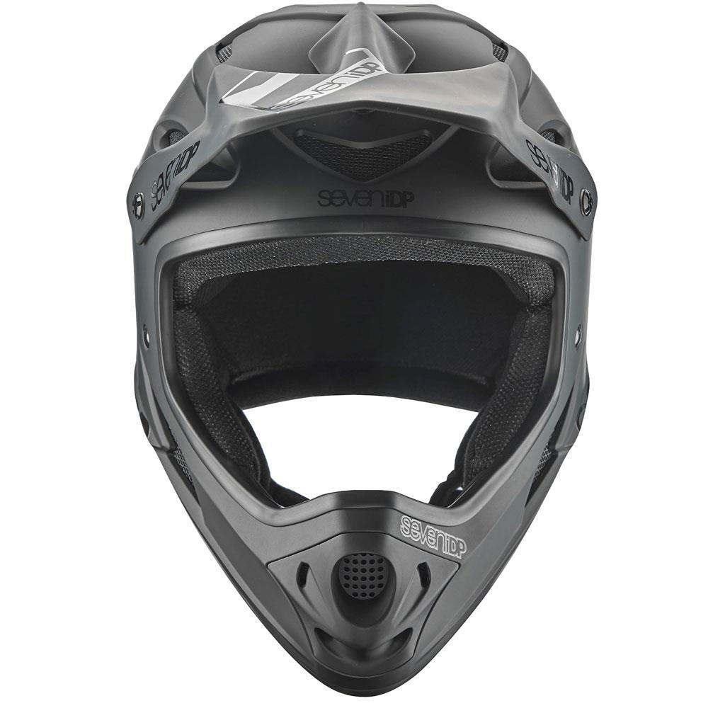 7iDP M1 Full Face Helmet Black 3/5