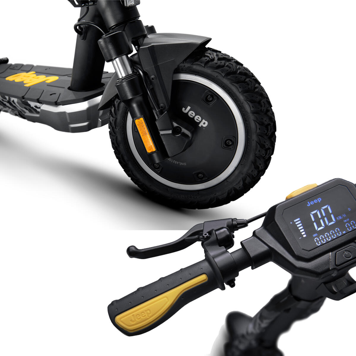 Jeep 2xe Camou Electric Scooter 4/5