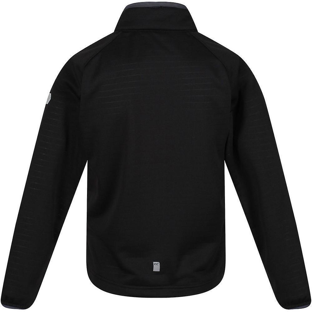 Childrens/Kids Highton Lite II Soft Shell Jacket (Black) 2/5