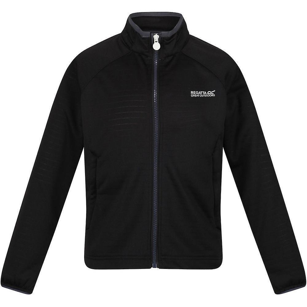 Children's HIGHTON LITE softshell jacket (Black)