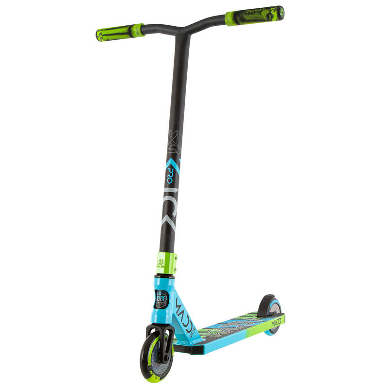 MGP Kick Pro - Trottinette Freestyle Bleu/Vert