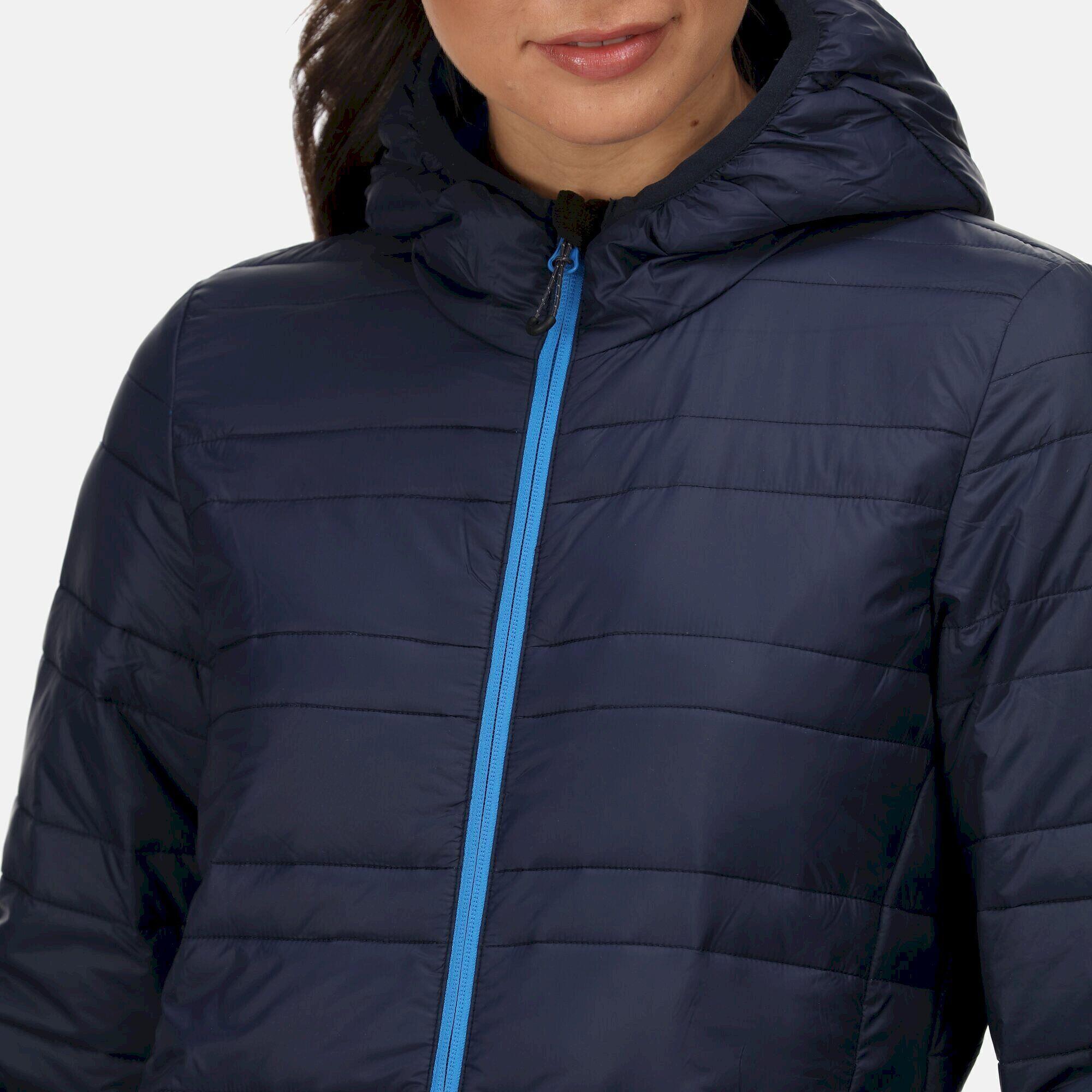 Womens/Ladies Firedown Packaway Insulated Jacket (Navy/French Blue) 3/5