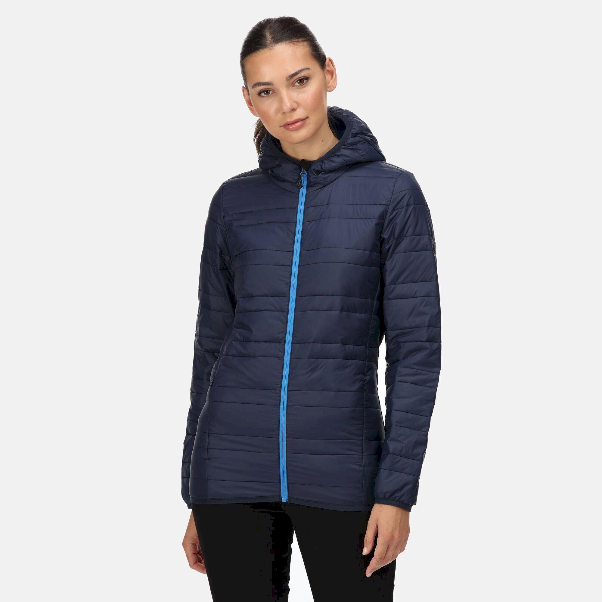 Womens/Ladies Firedown Packaway Insulated Jacket (Navy/French Blue) 4/5