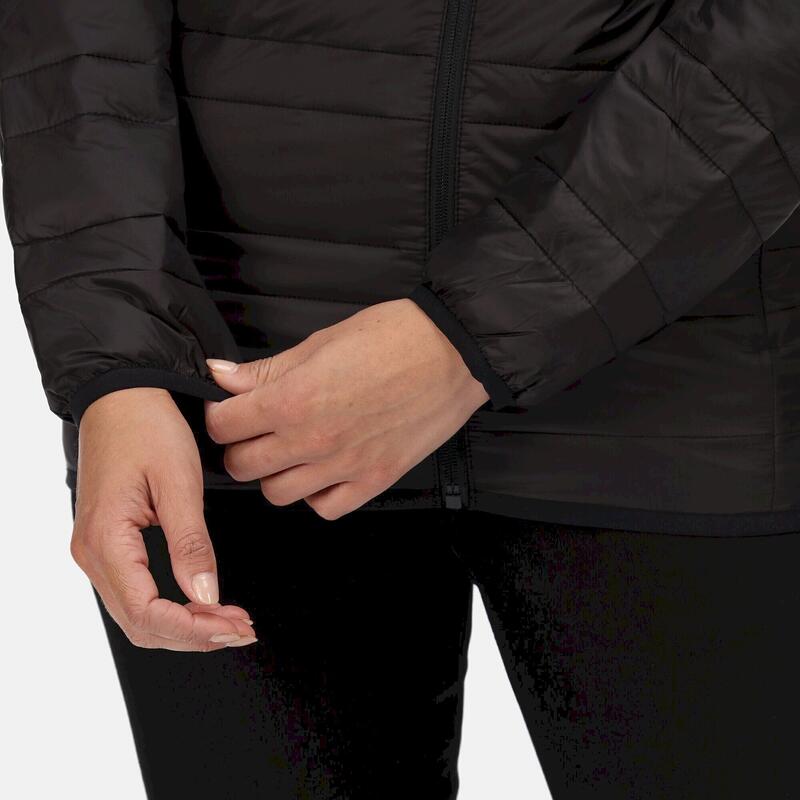 "Firedown" IsolierJacke Zum Falten für Damen Schwarz