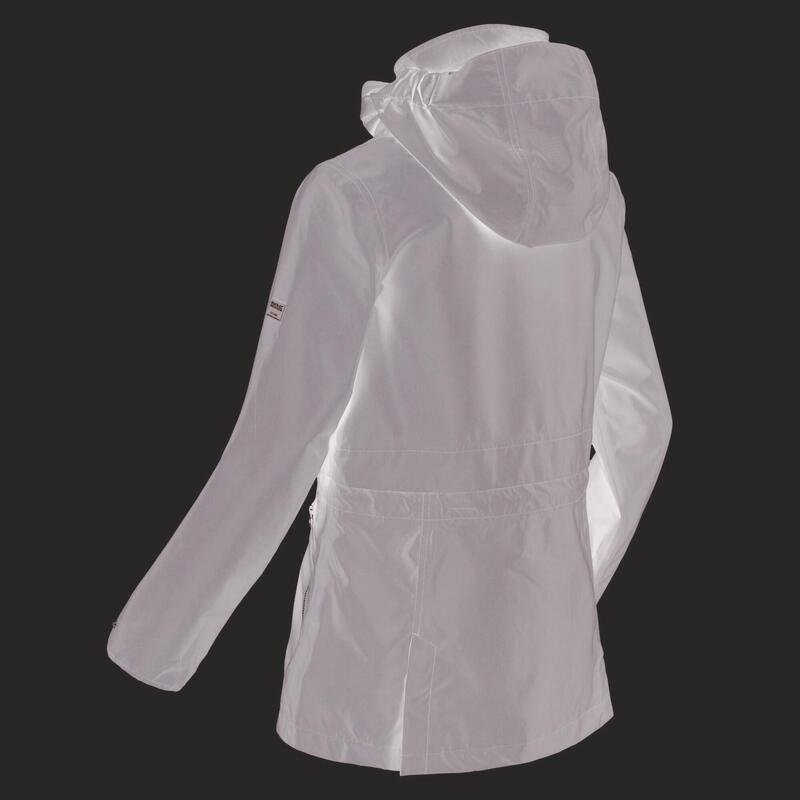 Chaqueta Impermeable Nadira para Mujer Hoja de Uva