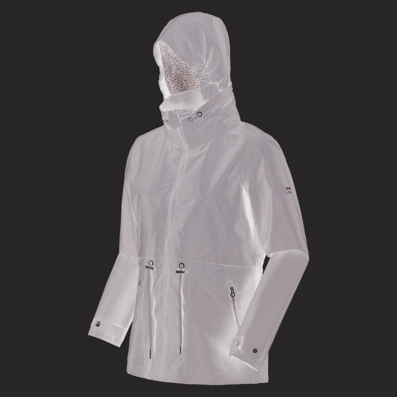 Chaqueta Impermeable Nadira para Mujer Hoja de Uva