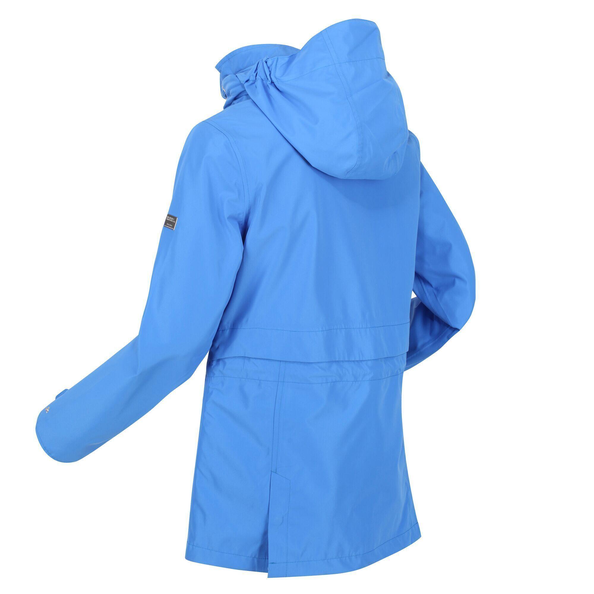 Womens/Ladies Nadira Waterproof Jacket (Sonic Blue) 3/5