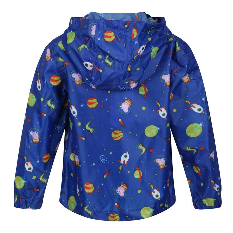 Jachetă De Ploaie Drumeții În Natură Regatta Packaway Cosmic Copii