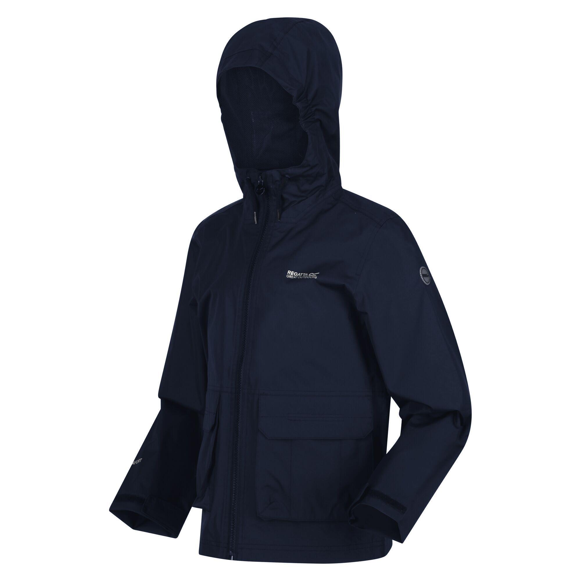 Giacca impermeabile HYWELL da bambino (Navy)