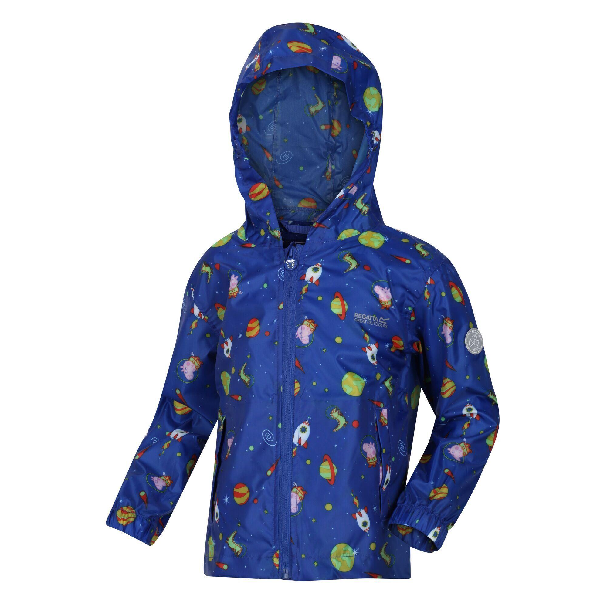 Children's raincoat (Sea blue)