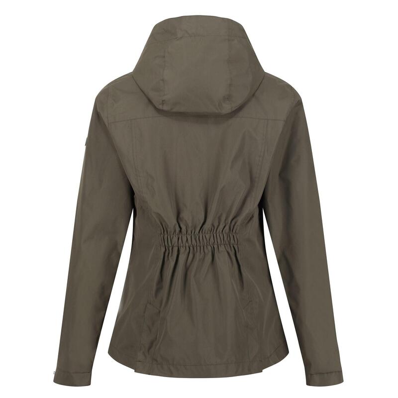 Veste imperméable LAIYAH Femme (Vert kaki sombre)