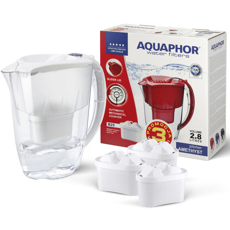 Turystyczny dzbanek filtrujący Aquaphor 2,8 l + 3 wkłady