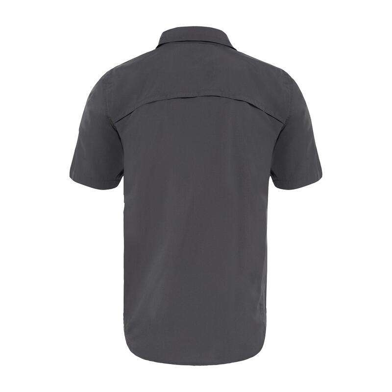 Camisa S/S Sequoia para homem - Cinzento asfalto/Cinzento médio