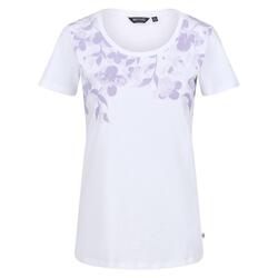 Camiseta Filandra VI Floral para Mujer Blanco