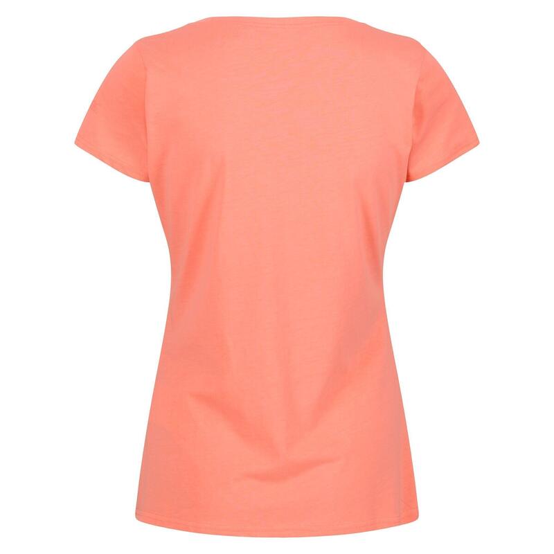 T-Shirt Breezed II Mulher Fusão Coral