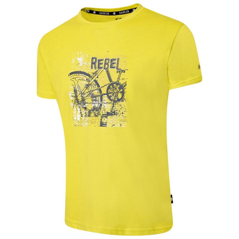 Tshirt GO BEYOND Enfant (Jaune néon)