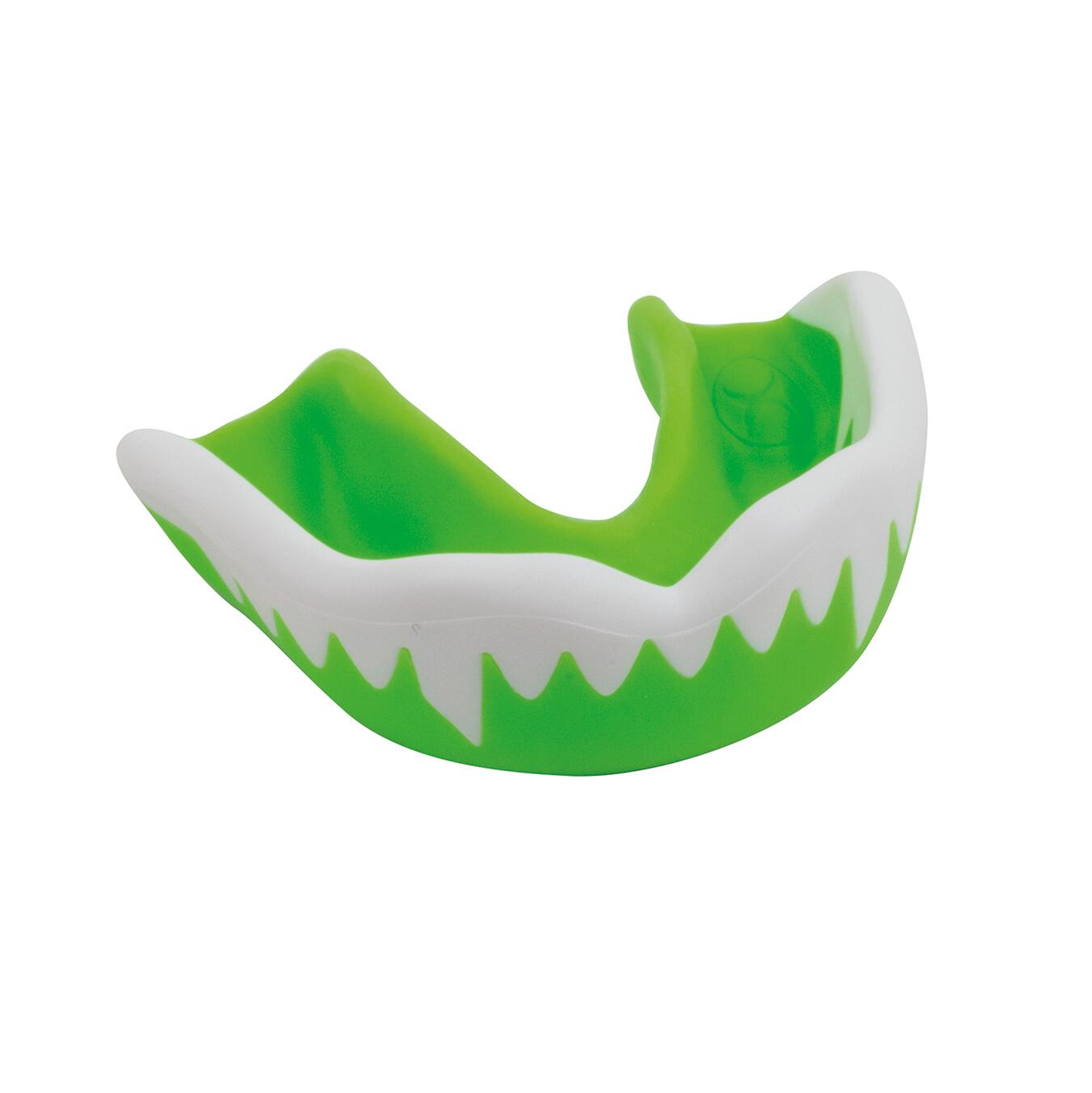 Viper Mouthguard - Green / White - Junior 3/3