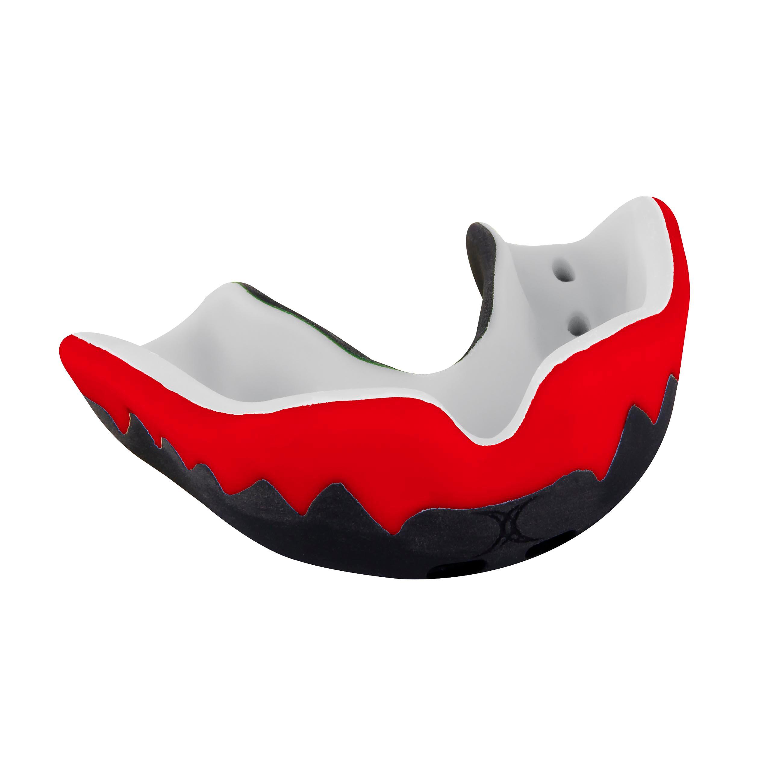 Viper Pro3 Mouthguard - Black / Red - Adult 3/3