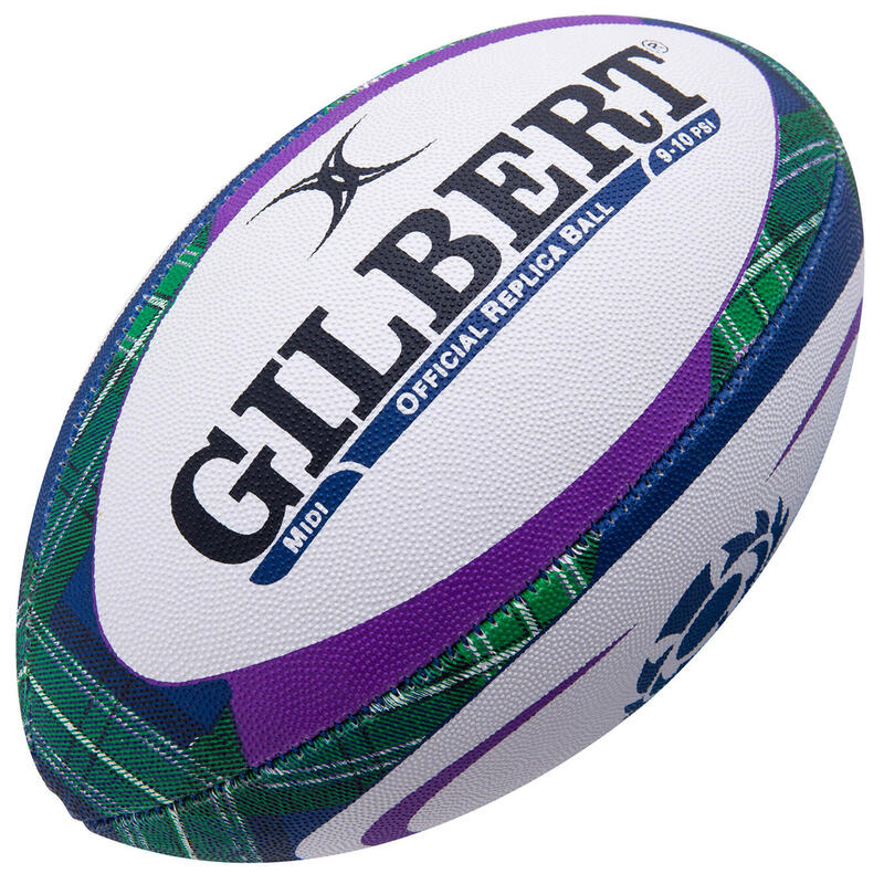 pallone da rugby Gilbert Ecosse Tartan