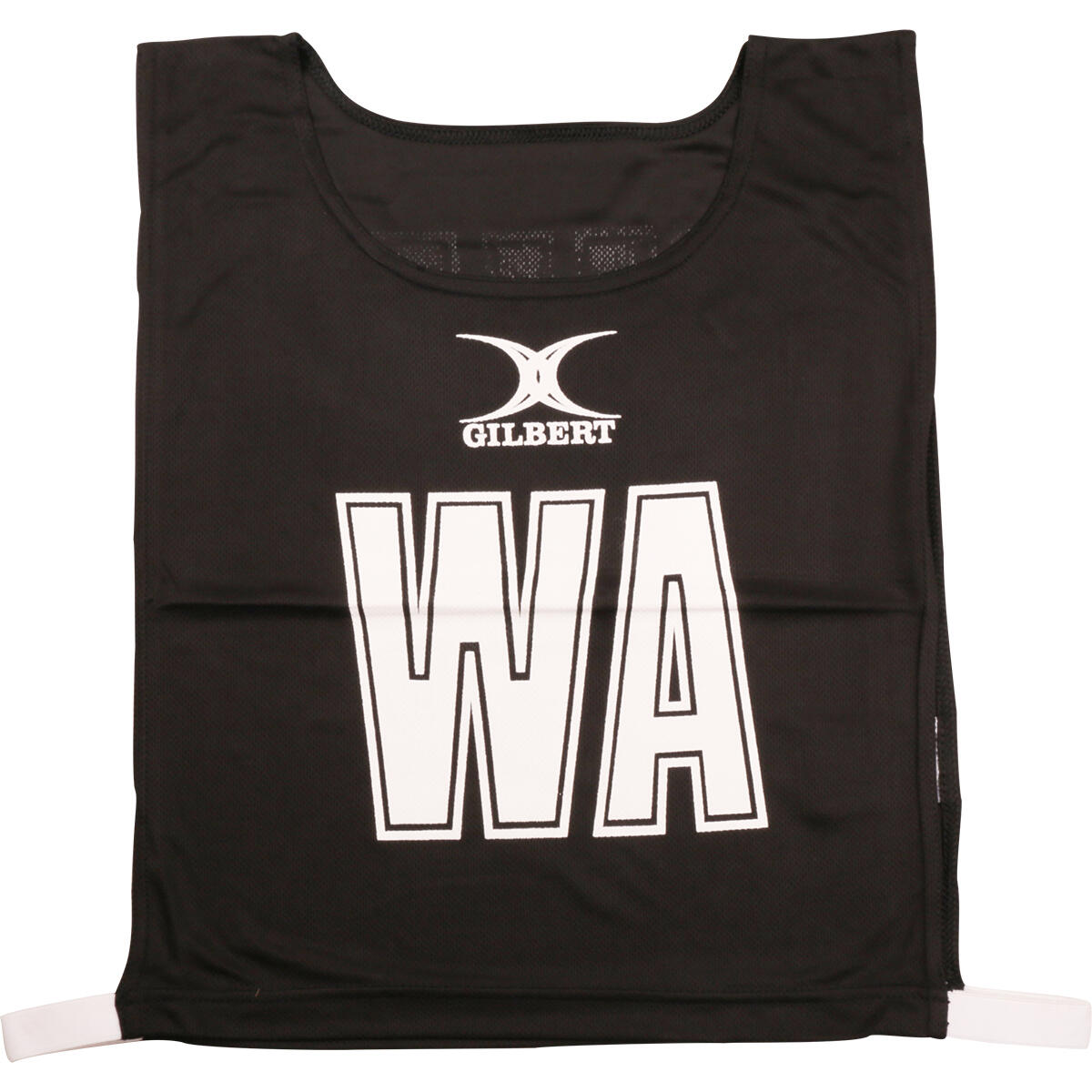 Netball Bibs, White 2/3