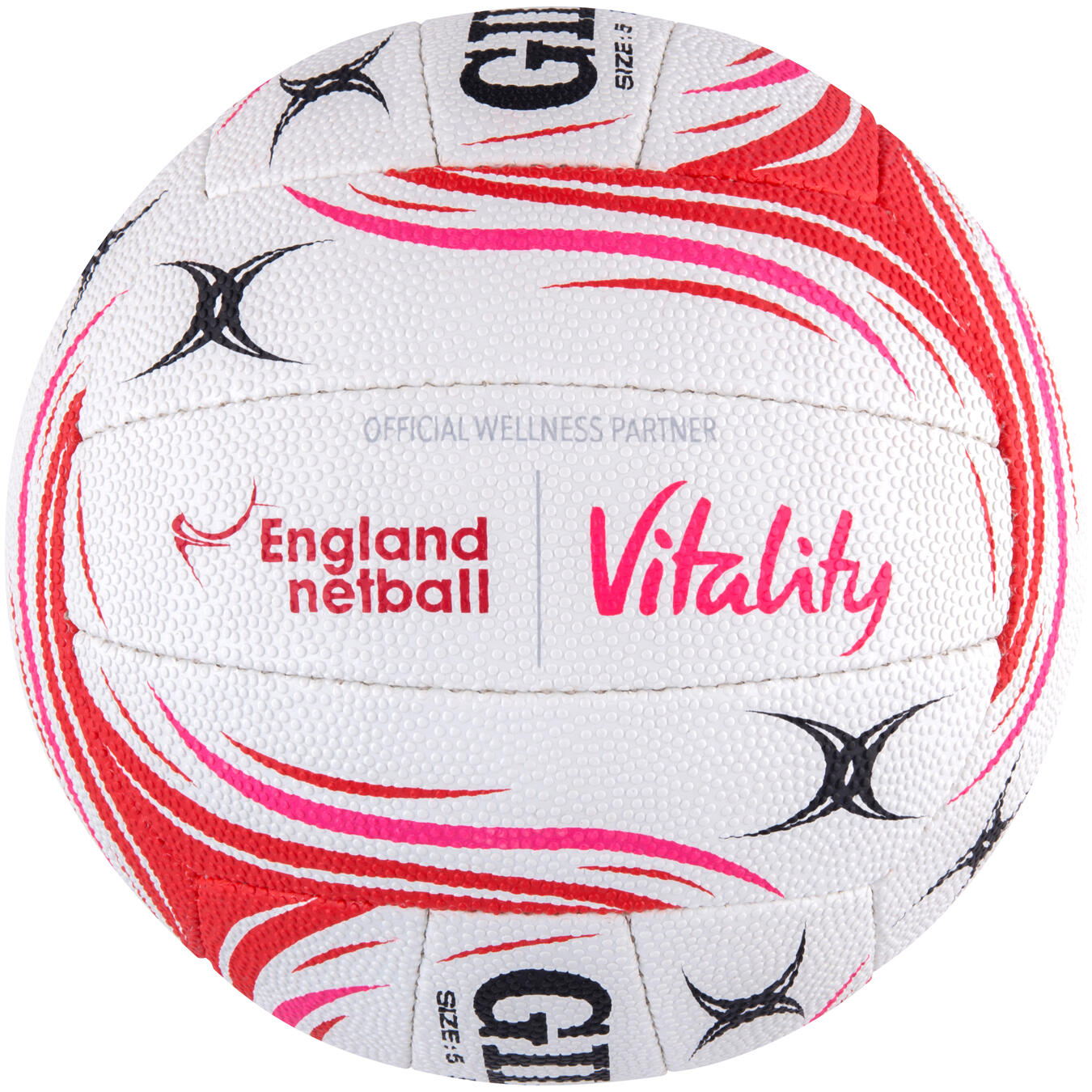 GILBERT Flash England Vitality Ball, White