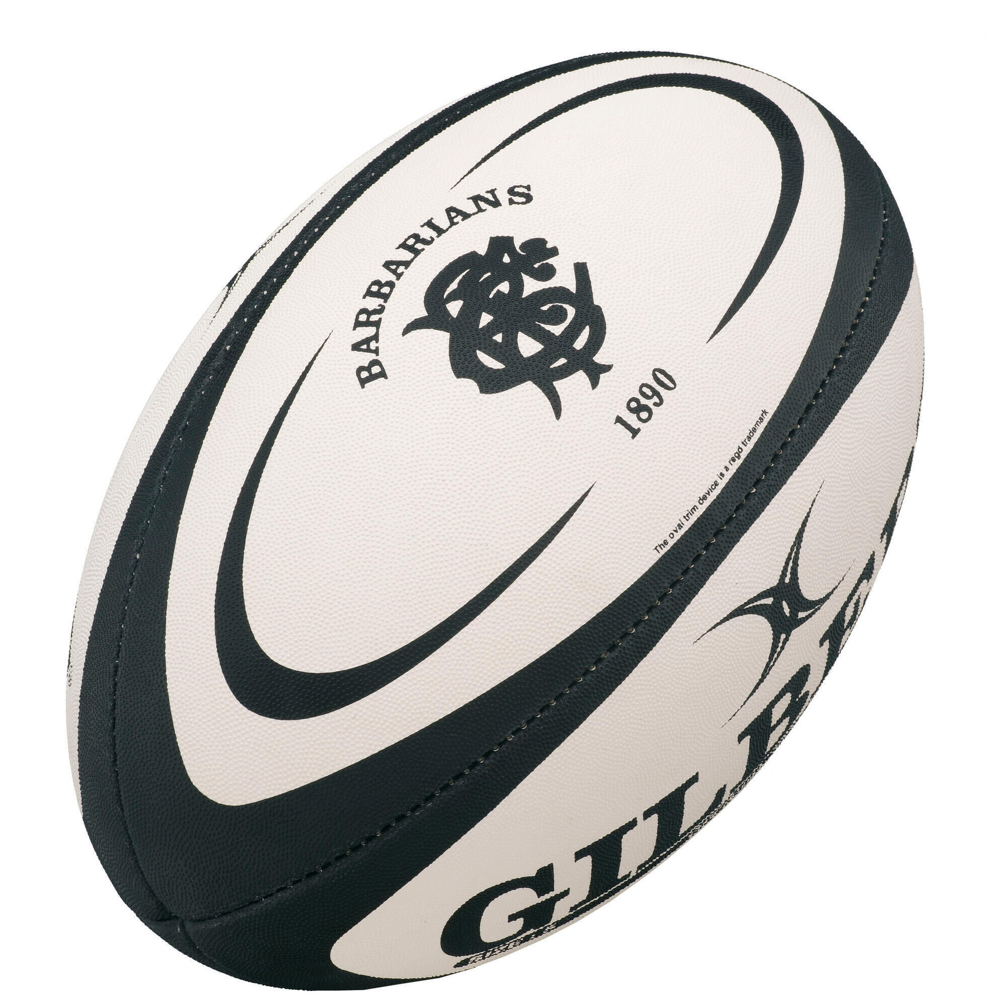 GILBERT Barbarians Replica Ball, White