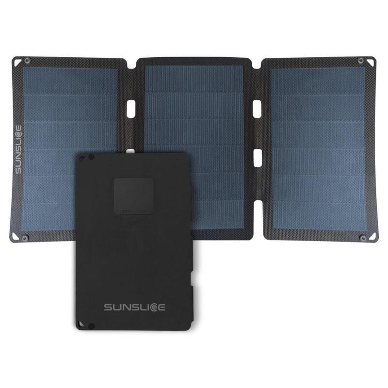 Fusion 18 Noir | Panneau solaire portable - ultra léger et incassable