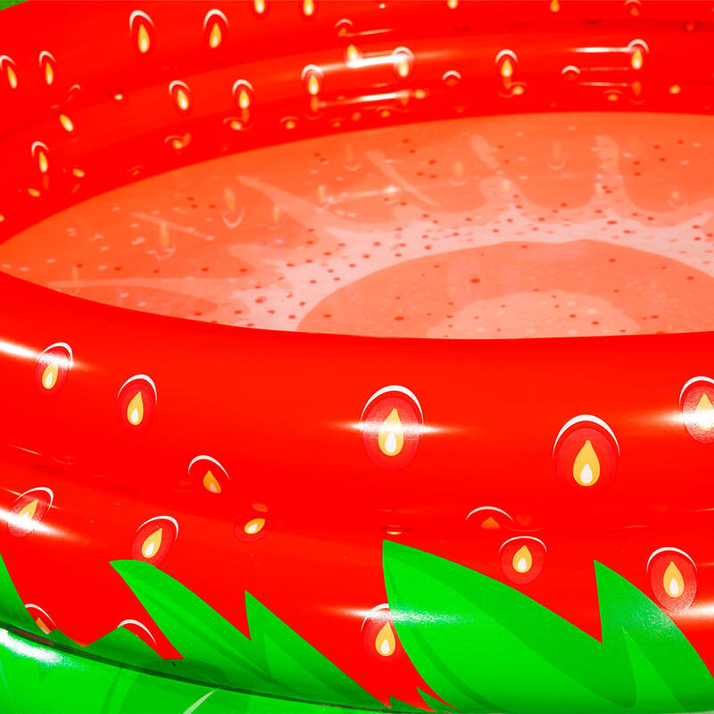 Bestway piscine pour enfants Strawberry 160 x 38 cm rouge/vert